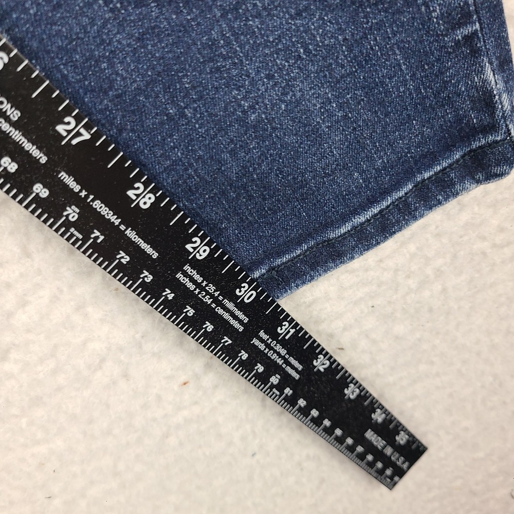 KanCan Jeans Womens 9/28 Blue Skinny Distress Mid Rise Dark Wash Denim KC81178D - Picture 6 of 13